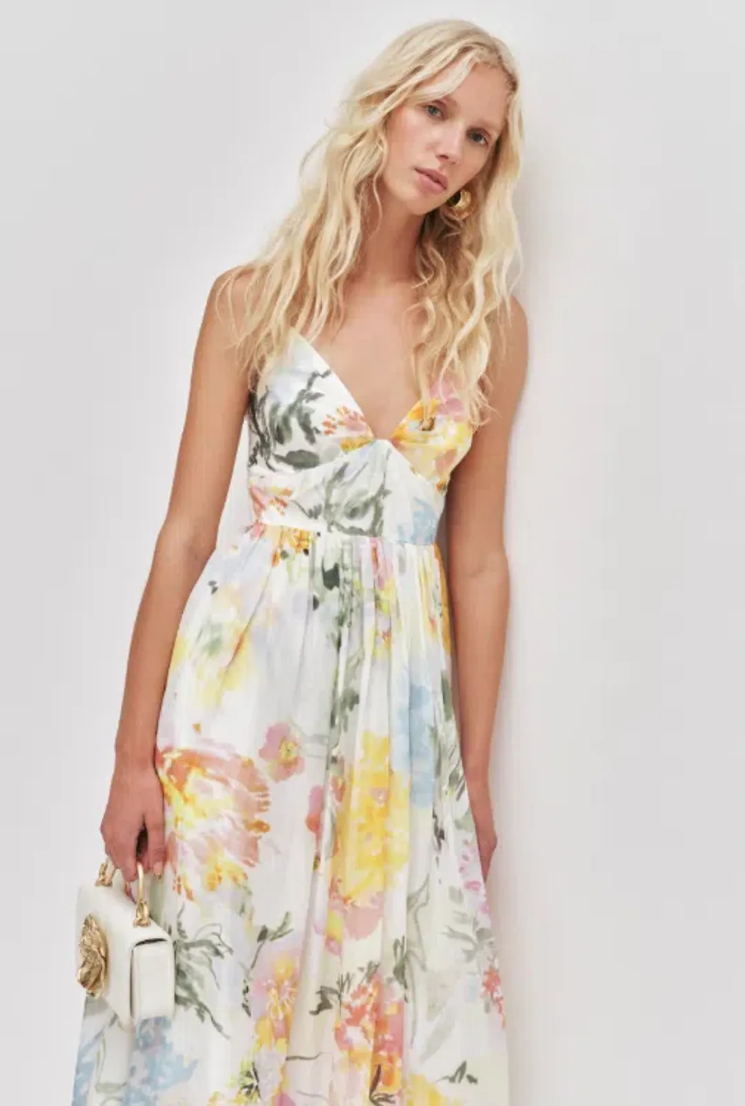 Aje Vacation Maxi Dress Jardin - 10  for rent on The Volte - main image