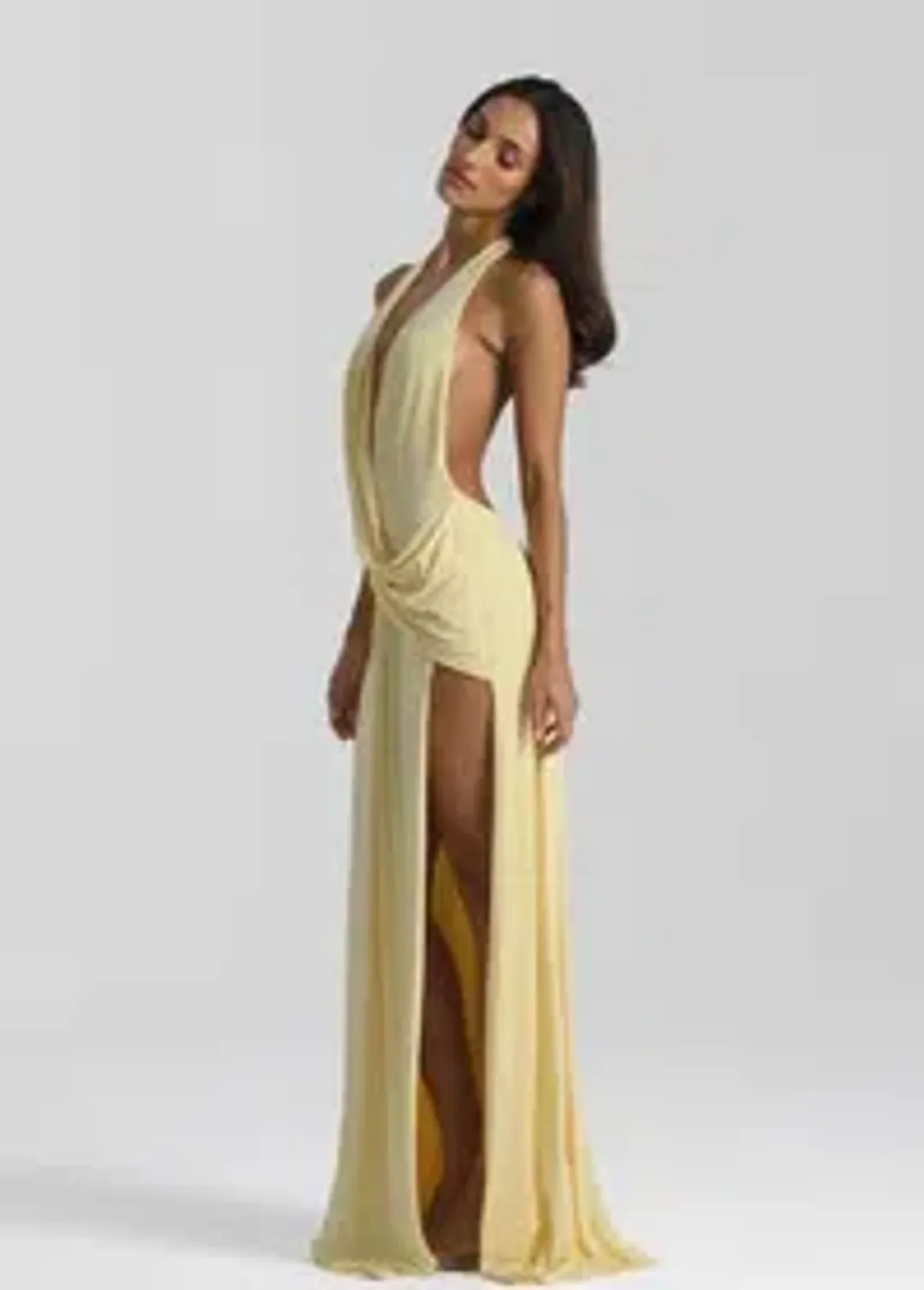 Natalie Rolt Winona Size 8 Yellow  for rent on The Volte - main image