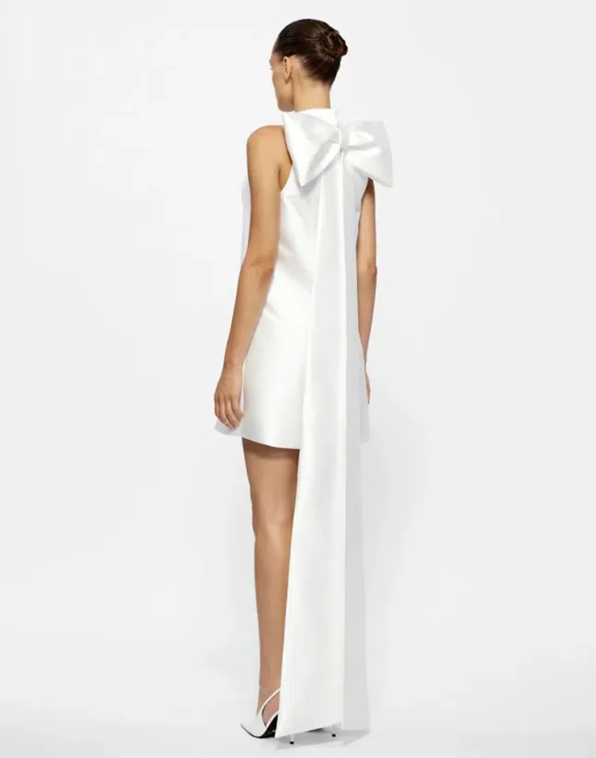 Effie Kats Jorja Mini Dress Ivory White Size L / Au 12 for rent on The Volte - main image