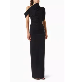 Rachel Gilbert Rowana Gown in Black Size 2/AU10 for rent on The Volte - image 1