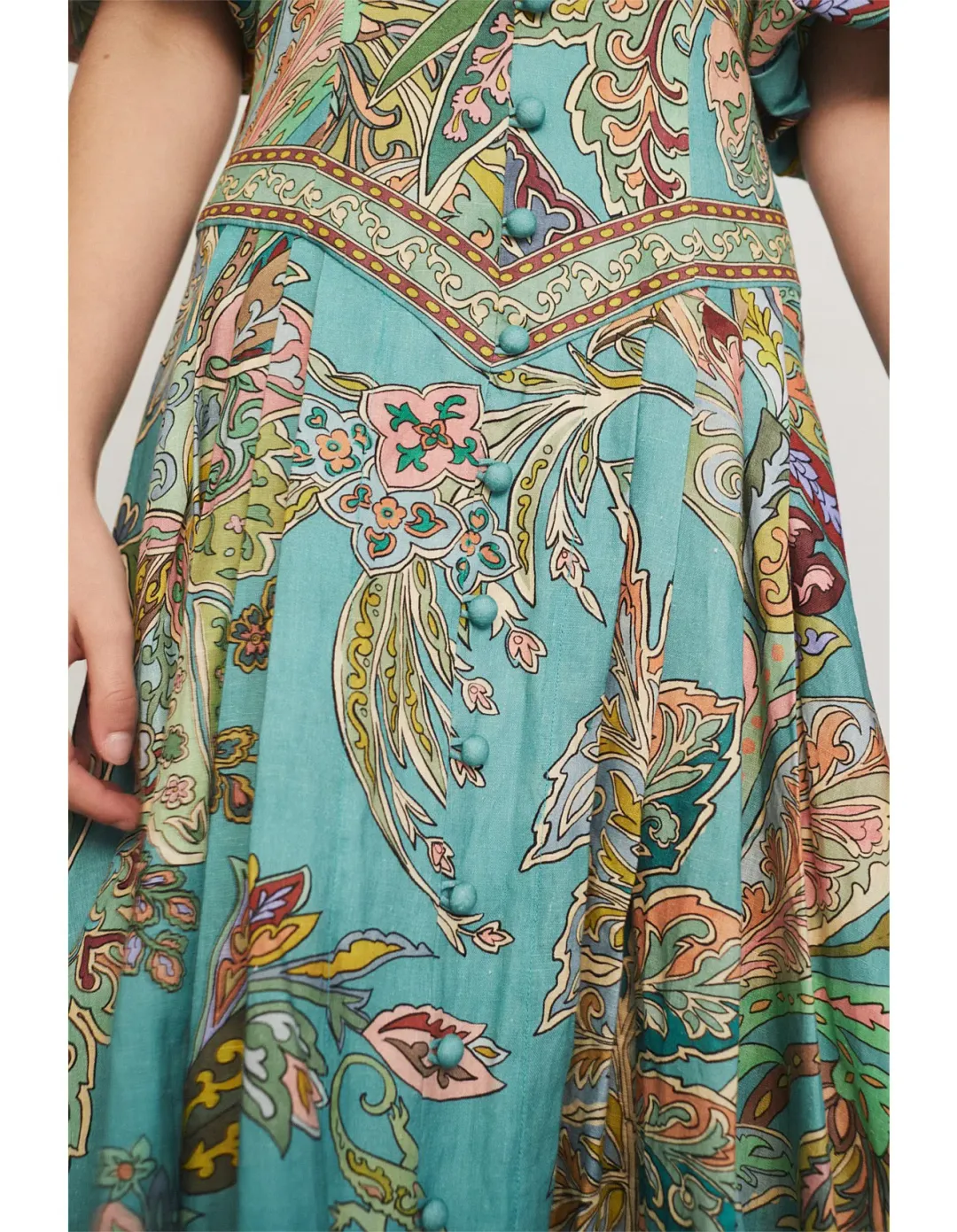 Alemais Franca Midi Dress 10 for rent on The Volte - main image
