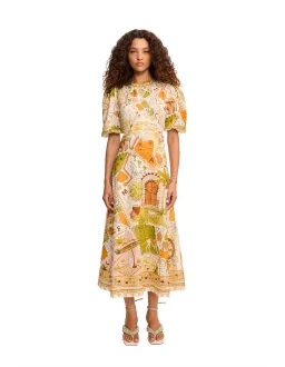 Alemais Bizzarr Midi Dress for rent on The Volte - image 1