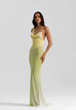 HALLIE GOWN | CITRUS - SIZE 8 for rent on The Volte - image 5