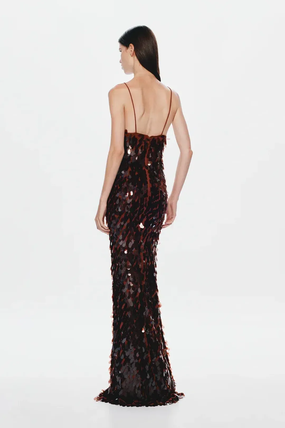 Misha Saphire Sequin Dress XS Fig for rent on The Volte - main image