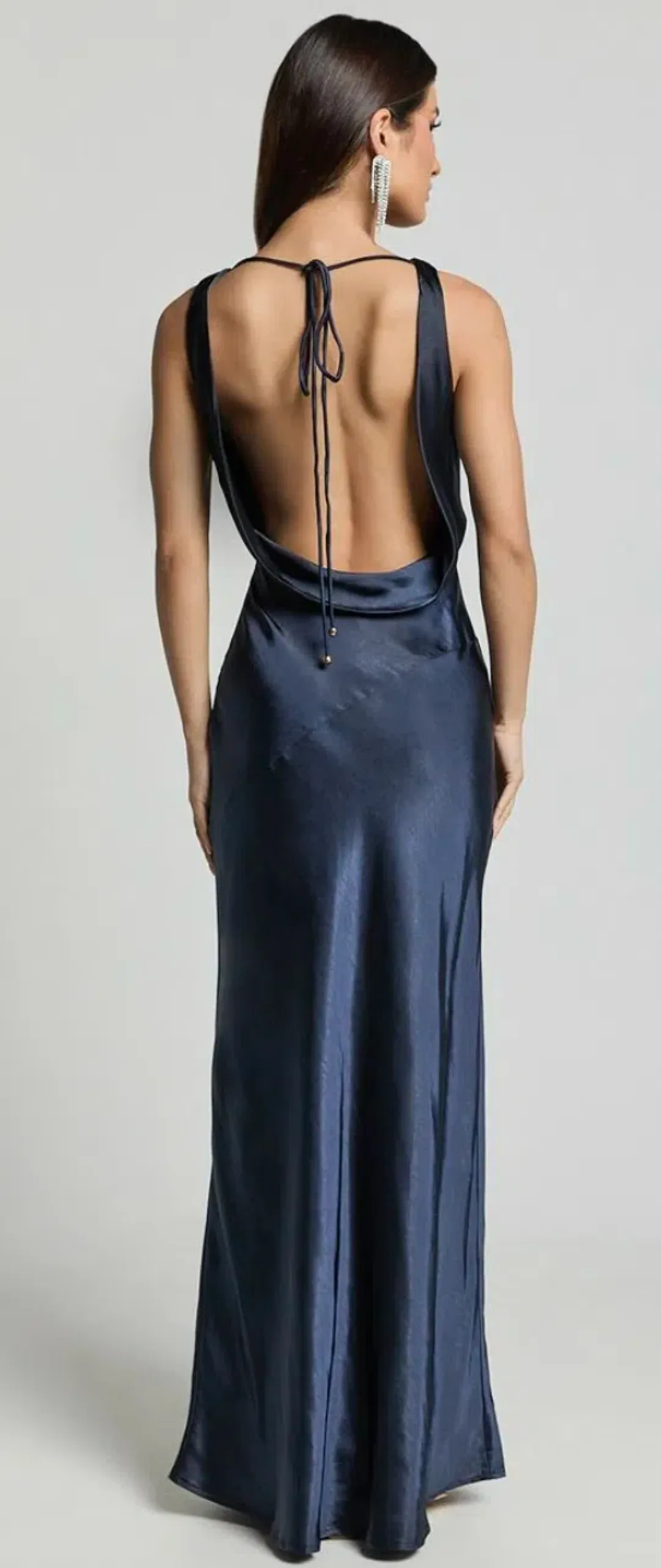 Adilah Maxi Dress in Navy for rent on The Volte - main image