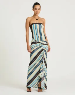 Benni Rumi Strapless Maxi for rent on The Volte - image 1