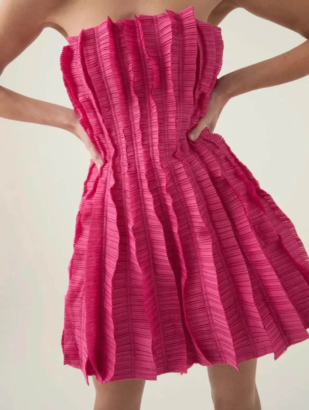 Aje Hybrid Mini Dress  for rent on The Volte - main image