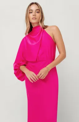 Sheike Olivia Dress Fuchsia Pink Size 16 for rent on The Volte - image 2
