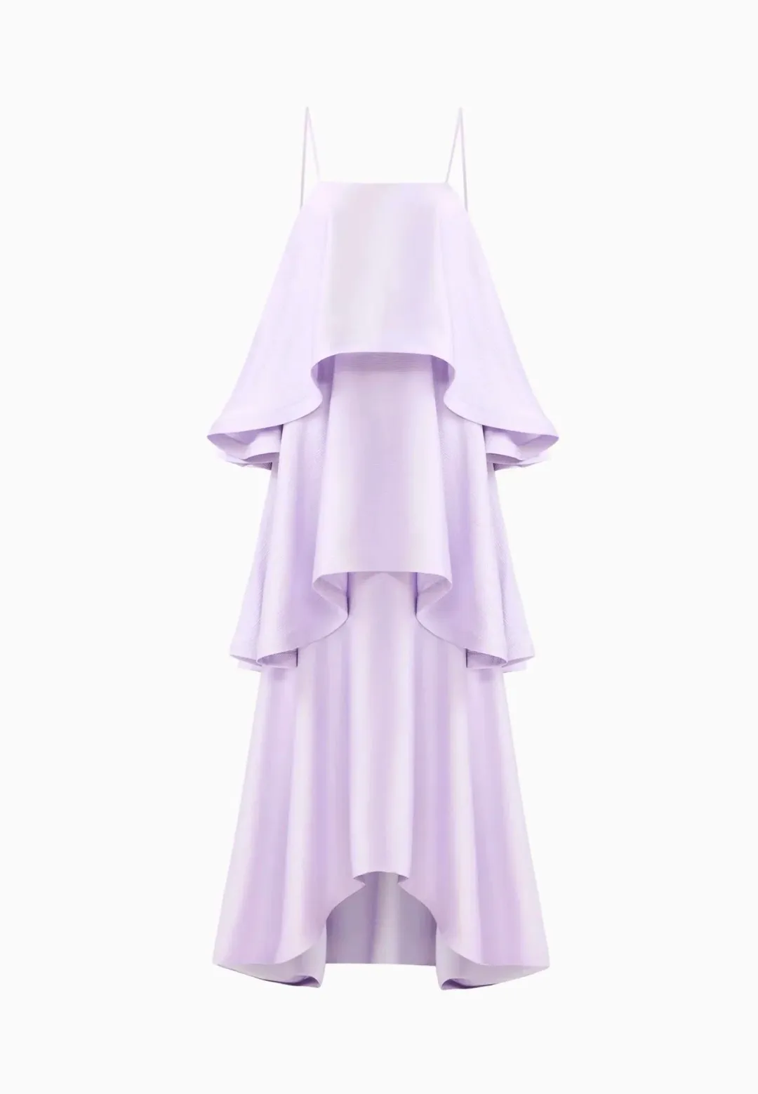 Elliatt Tilly 3 Tiered Maxi Dress in Purple Size AU 6 for rent on The Volte - main image