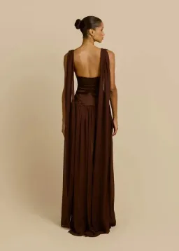Arcina Ori Ramona Dress in Cacao Size S / AU 8 for rent on The Volte - image 3