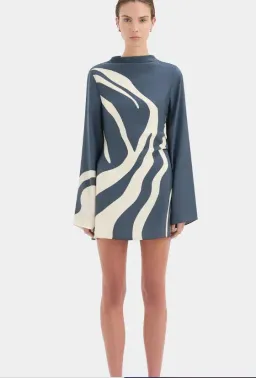 Sir Lilou Long Sleeve Mini Dress Size 10 for rent on The Volte - image 1