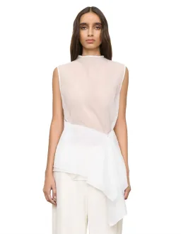 One Of Others Hazel White Tank Top for rent on The Volte - image 1