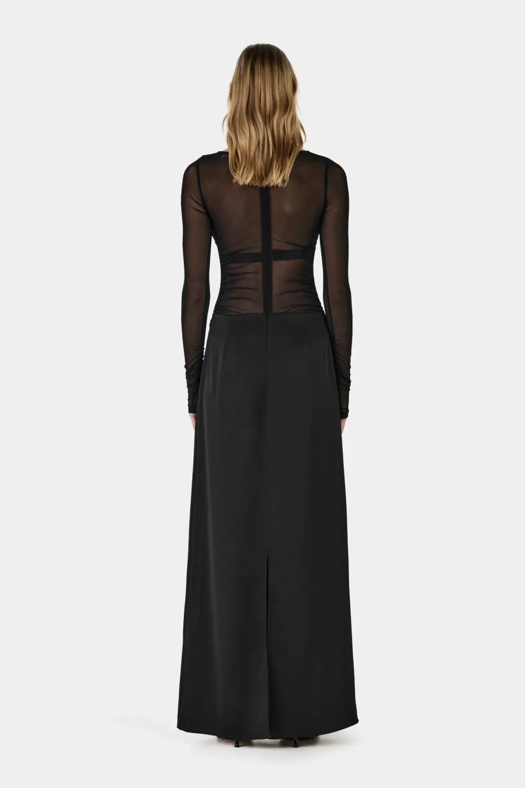 Hansen And Gretel Amy Maxi Dress Black Size 8 for rent on The Volte - main image