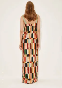 Alemais Marjorelle Midi dress size 8 for rent on The Volte - image 3