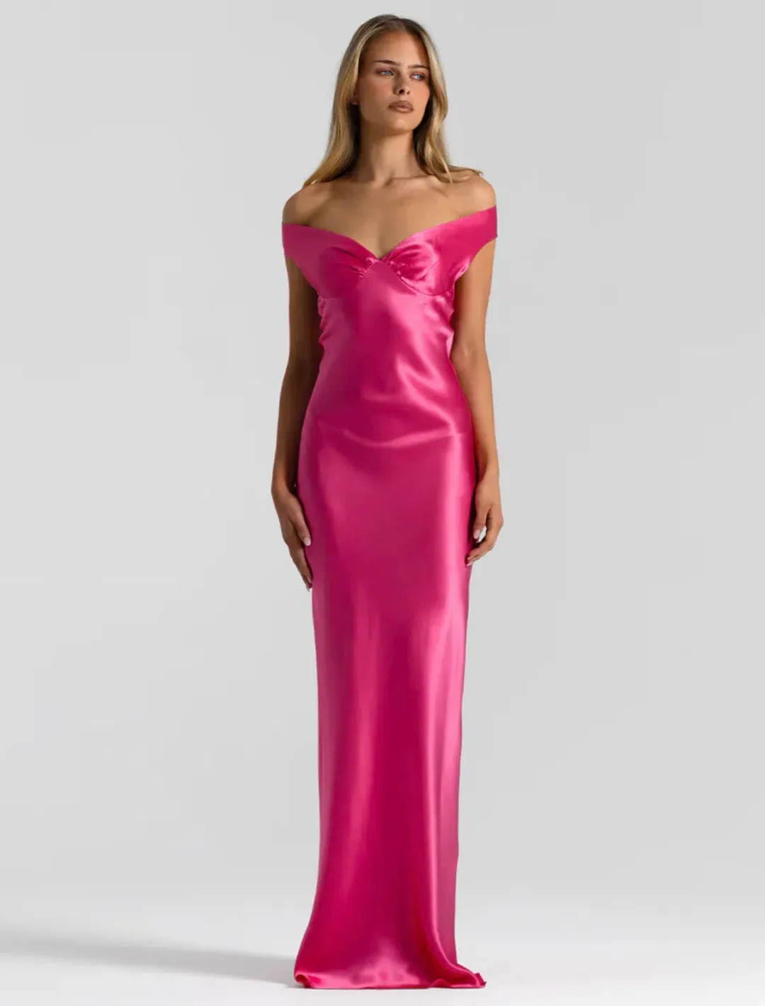 Natalie Rolt Bridget Gown in Pink (Size 6/0) for rent on The Volte - main image