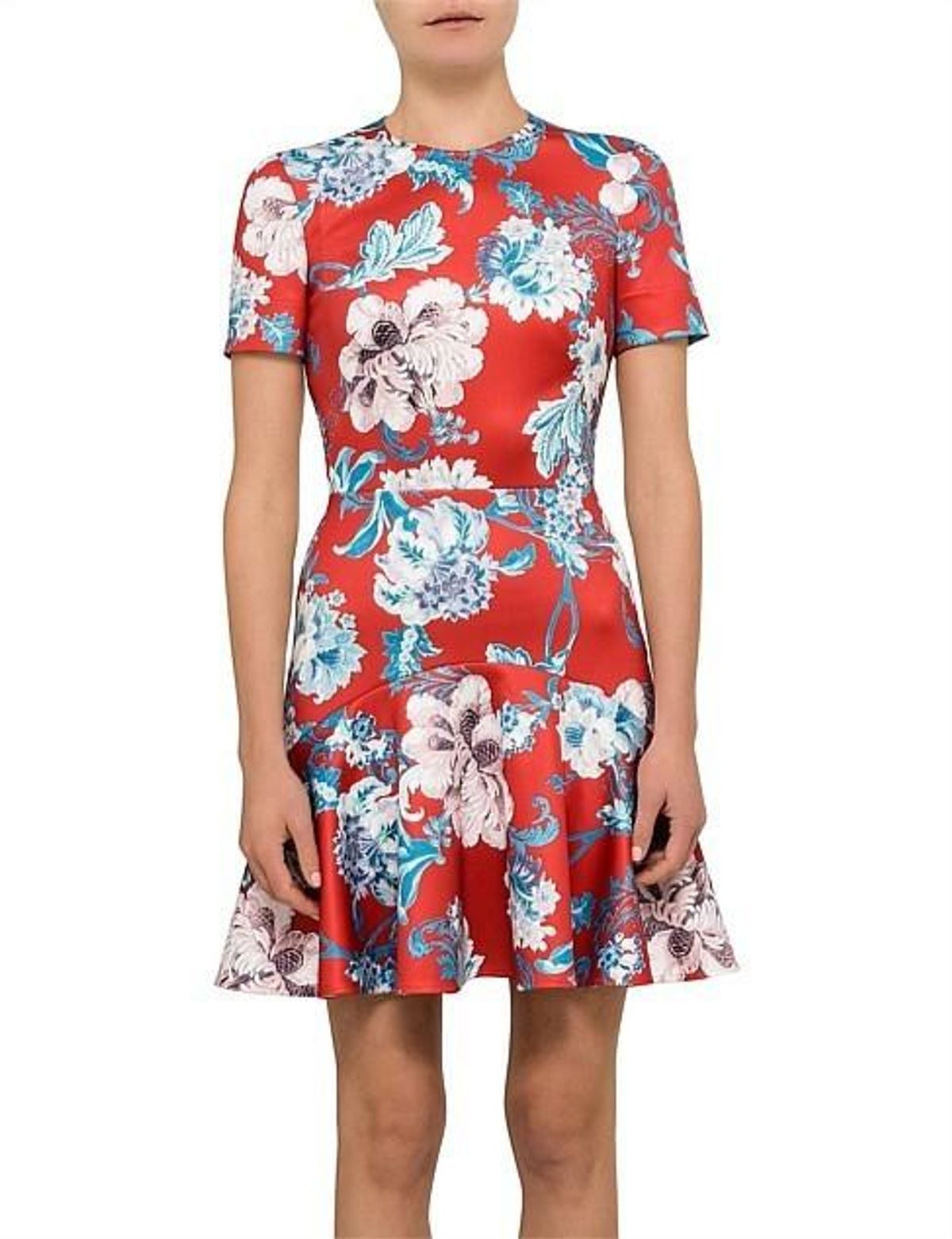 LOVER Dhalia Flip Mini Scuba Short sleeve Dress size 6 for rent on The Volte - main image