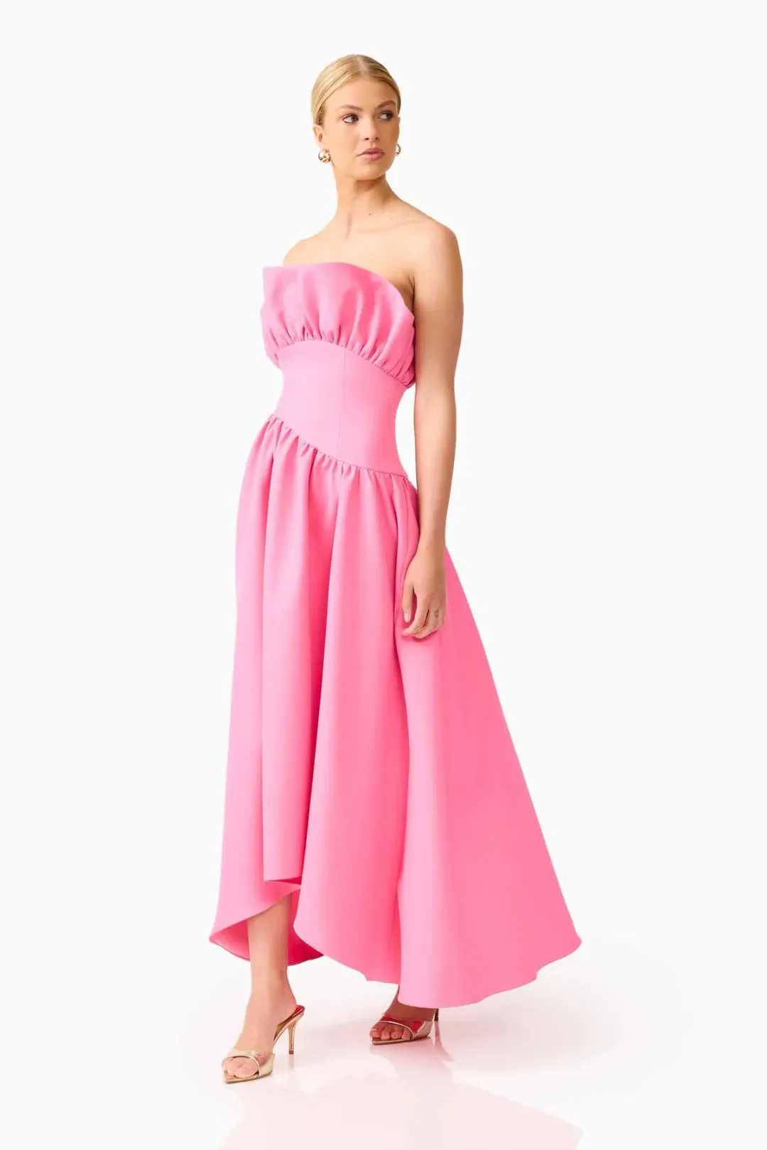 Elliatt Laurel Sleeveless Maxi Pink / Size 6 for rent on The Volte - main image