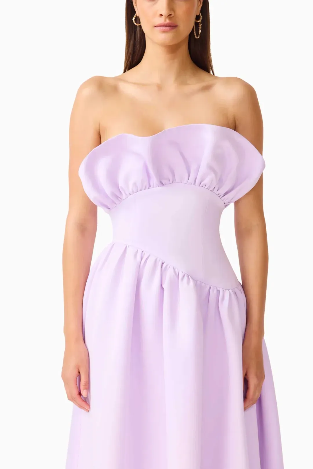 Laurel Sleeveless Maxi Dress Purple / Size 10 for rent on The Volte - main image