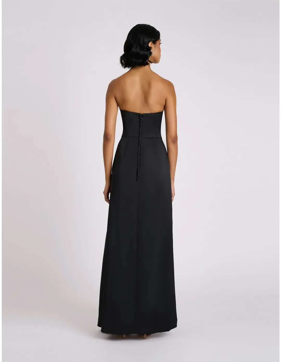 Eliya The Label Deanna Gown Black Size XS for rent on The Volte - main image