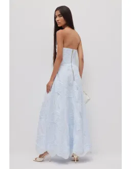 Aje Wave Gown Blue Size 10 for rent on The Volte - image 6