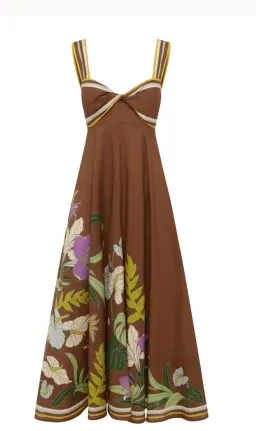 ALEMAIS ALFIE TWIST SUNDRESS SIZE 8 for rent on The Volte - image 4