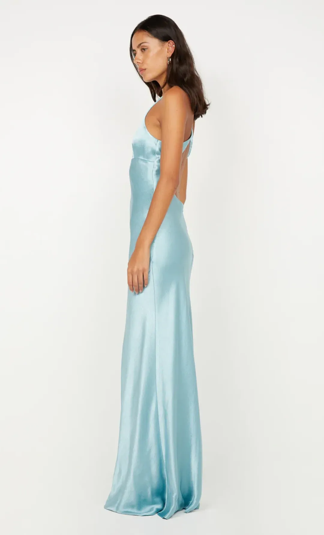 Bec and Bridge MAXINA CROSSOVER Maxi dress In Sea spray size 6 for rent on The Volte - main image