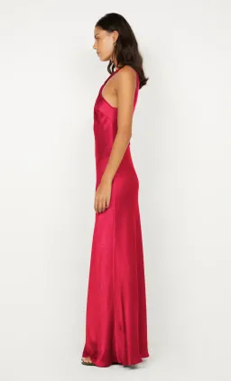 Bec and bridge ELISIA TWIST MAXI DRESS in strawberry size 6 for rent on The Volte - image 3