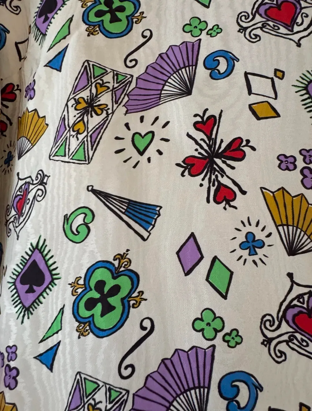 Kitri Carlotta Playing Cards Feather Mini Dress. Size 12 for rent on The Volte - main image