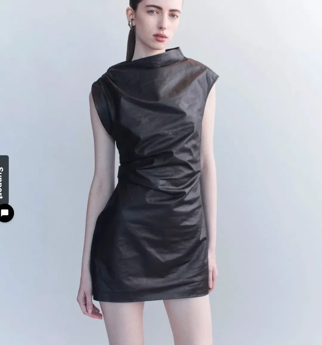 Marieke Leather Mini for rent on The Volte - main image
