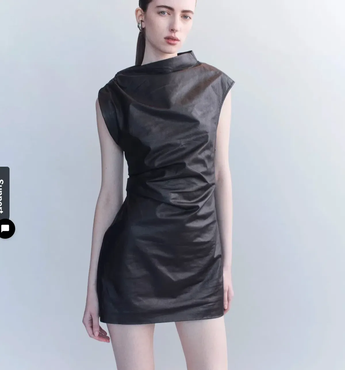 Marieke Leather Mini for rent on The Volte - main image