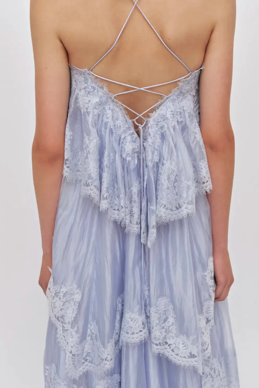 Aje Ophelia Lace Gown for rent on The Volte - main image