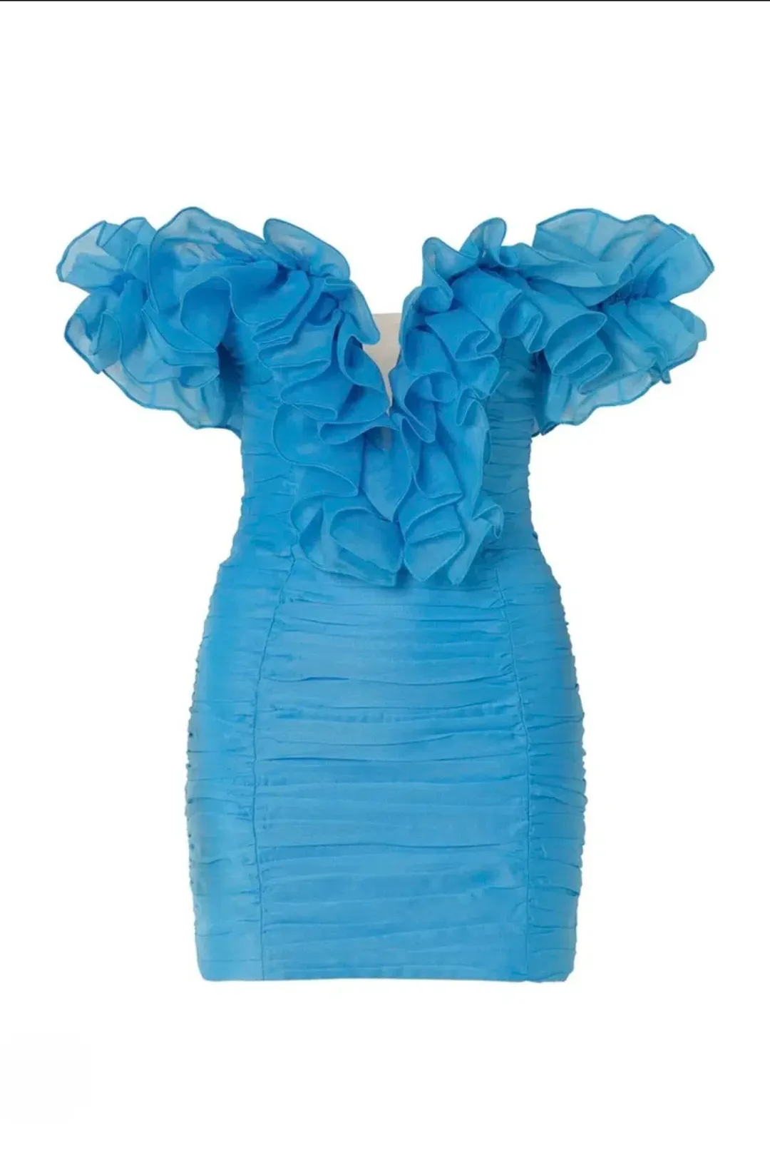 Eliya The Label Cuba Mini Blue Dress Size 10 for rent on The Volte - main image