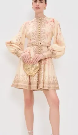 ZIMMERMANN ILLUMINATE BUTTONED MINI SIZE 4/16 for rent on The Volte - image 3