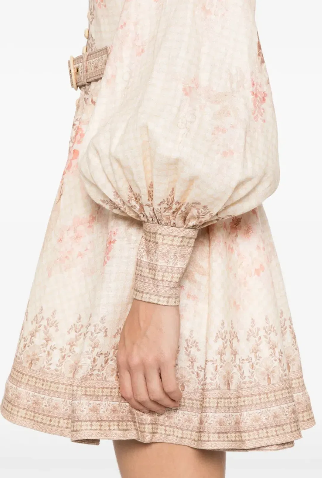 ZIMMERMANN ILLUMINATE BUTTONED MINI SIZE 4/16 for rent on The Volte - main image