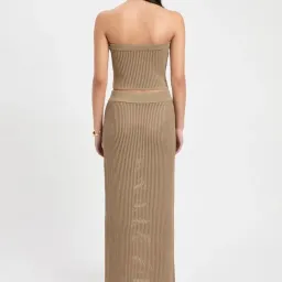Kookai Cairo Knit Set in Olive Size 6 & 8 for rent on The Volte - image 2