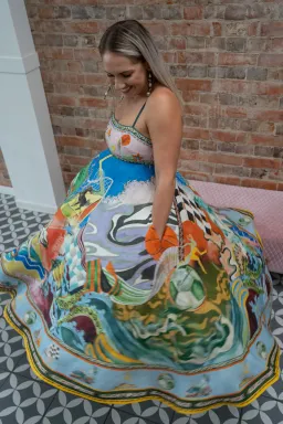 ALEMAIS LUCKY PACE SUNDRESS SIZE 12 for rent on The Volte - image 3