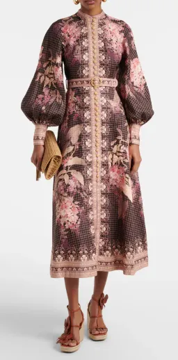 ZIMMERMANN ILLUMINATE BUTTONED MIDI SIZE 2/12 for rent on The Volte - image 2