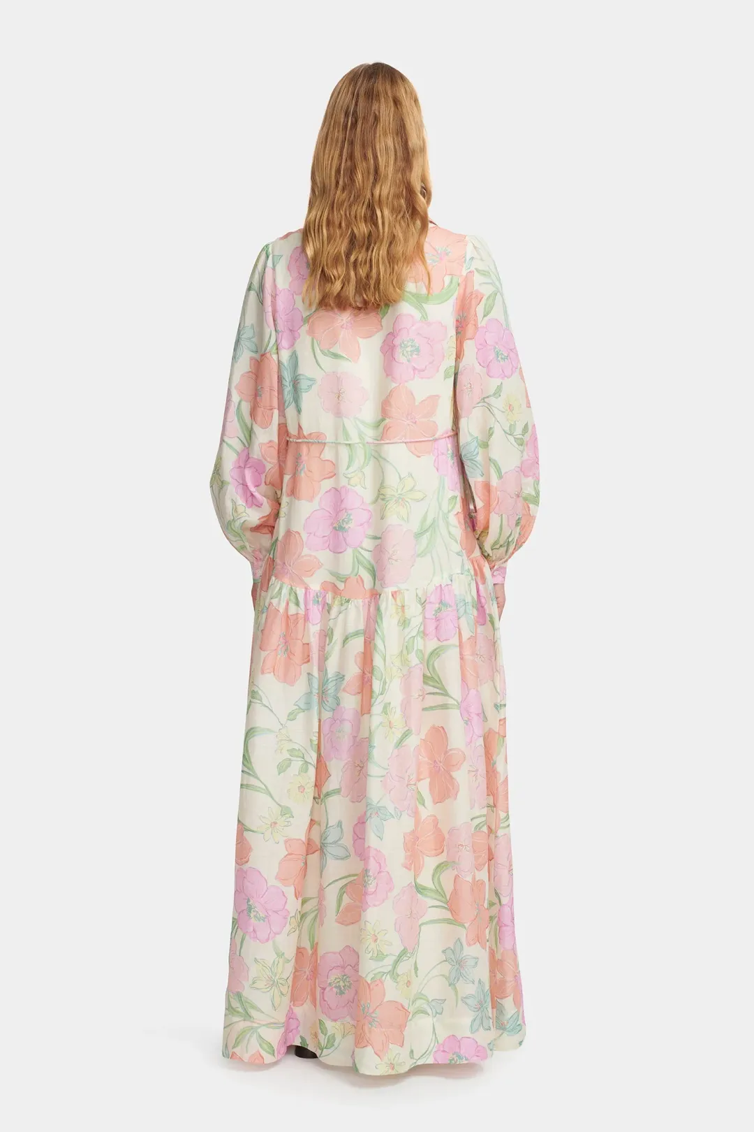 Hansen And Gretel Delia Shirt Dress Flower Market Floral Size 12 for rent on The Volte - main image