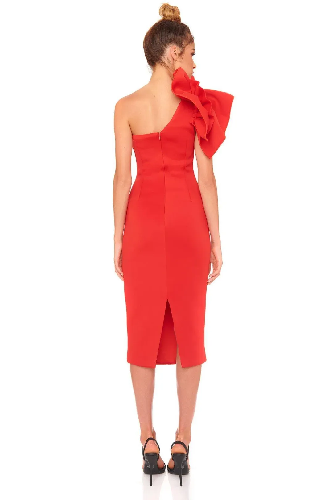 Eliya the Label Olivia Dress Red Size 6 for rent on The Volte - main image