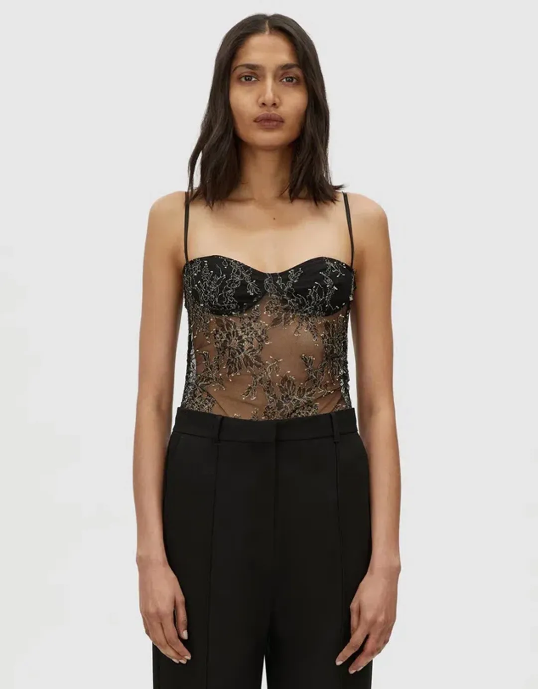 Peregrine Lace Bodysuit for rent on The Volte - main image