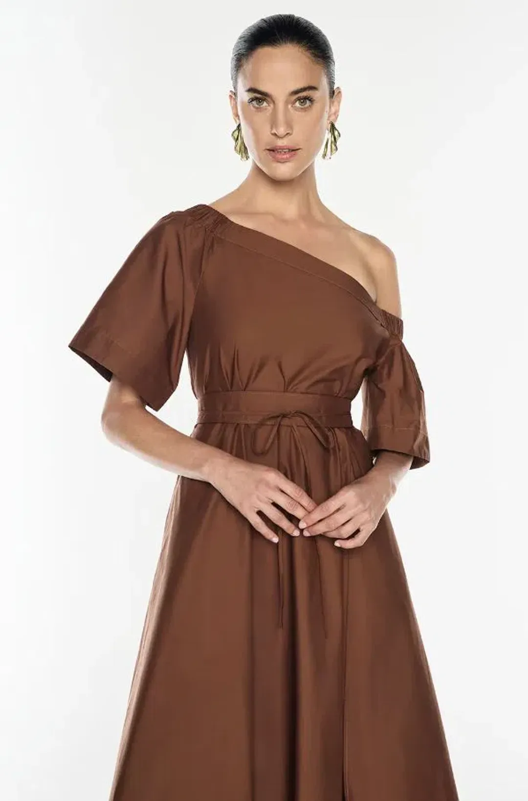 Manning Cartell Provence Off Shoulder Dress Size 14 for rent on The Volte - main image