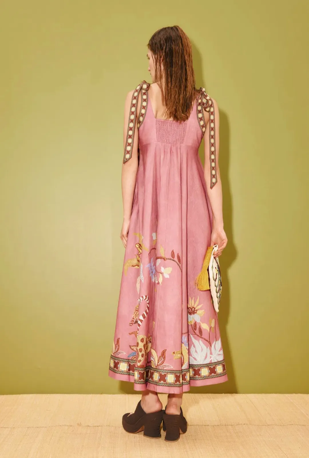 Alemais Zuri Ballet Sundress Maxi size 10 for rent on The Volte - main image