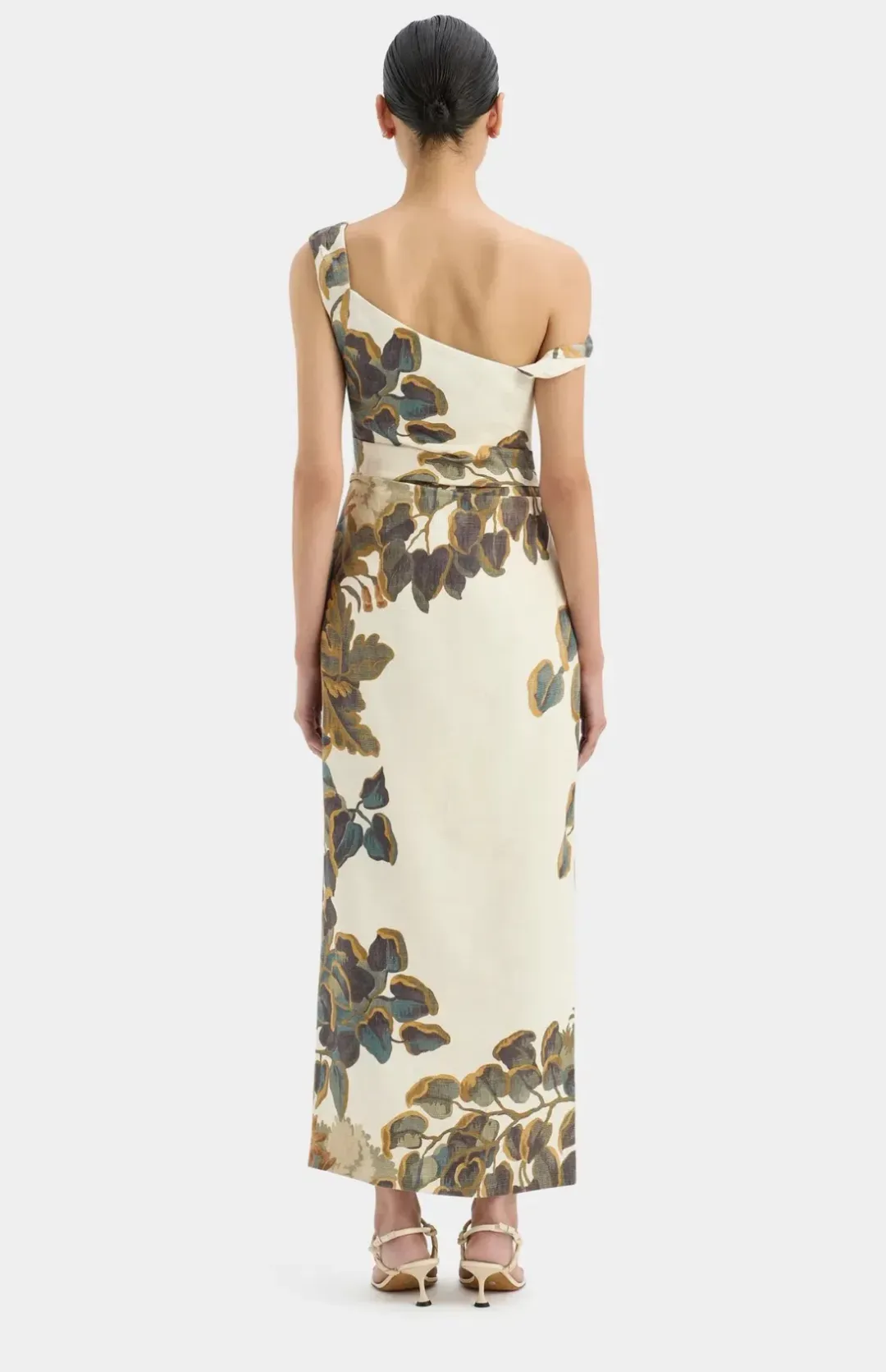 Sir The Label Evalita Twist Midi Dress size 10 for rent on The Volte - main image