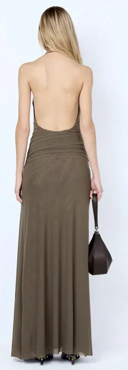 Bec and Bridge Brenna pintuck maxi dress size 8 for rent on The Volte - image 3