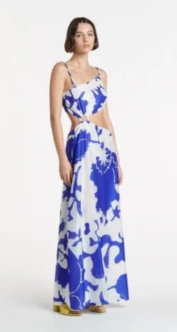Sir The Label Vivi asymmetrical cut out maxi dress size 1 for rent on The Volte - image 1