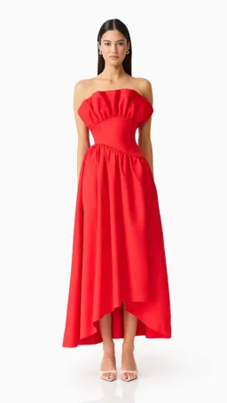 Elliatt Laurel Sleeveless Maxi Dress in Red Size M (10) for rent on The Volte - image 1