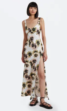 Bloom Linen Maxi Dress - Bec & Bridge for rent on The Volte - image 1