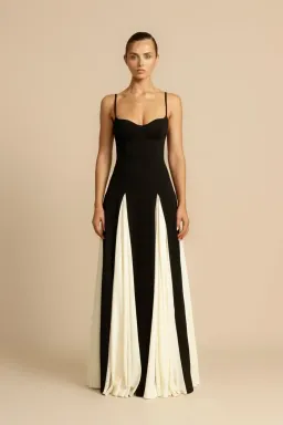 ARCINA ORI PALOMA DRESS BLACK/WHITE SIZE AU 6 for rent on The Volte - image 4