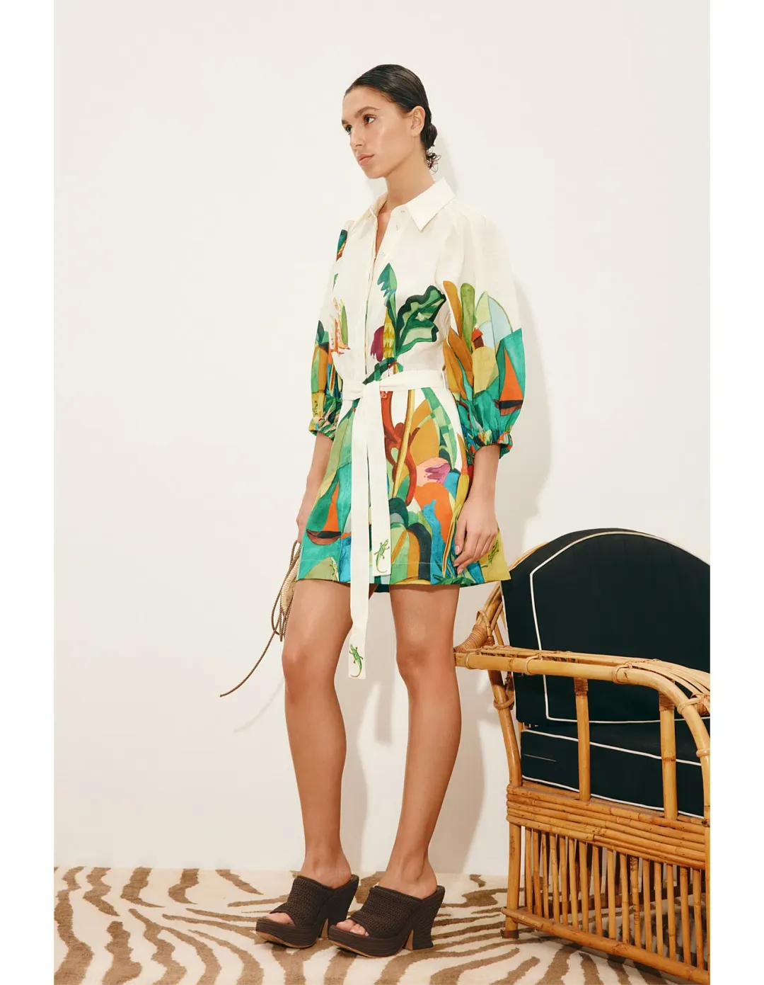 ALEMAIS MOKSHINI MINI DRESS SIZE 10 for rent on The Volte - main image