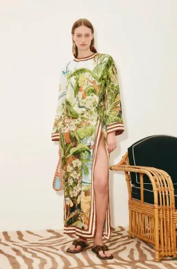 Alemais Toucan Tango Silk Midi Size 14 for rent on The Volte - image 5